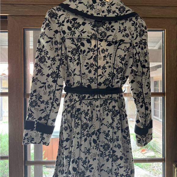 Gianfranco Ferre Jeans Floral Trench Coat - Picture 3 of 11
